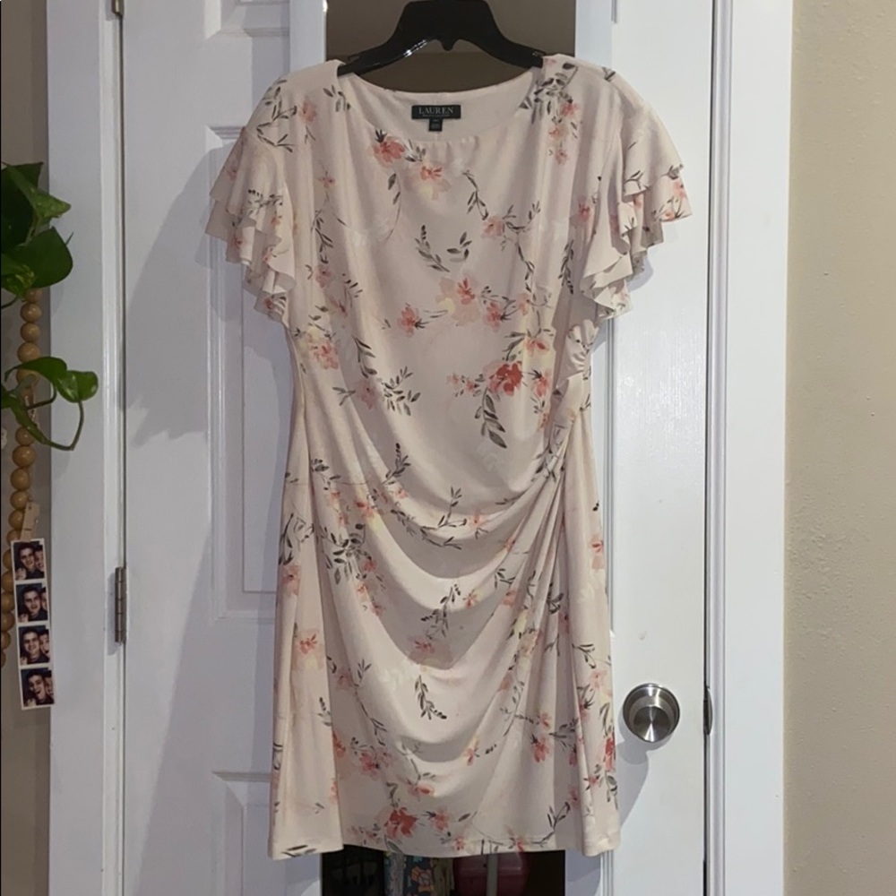 Fitted and flattering Ralph Lauren dress